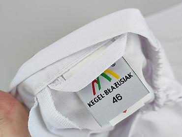 white jeans: Spodnie materiałowe damskie, rozmiar 3XL — 4