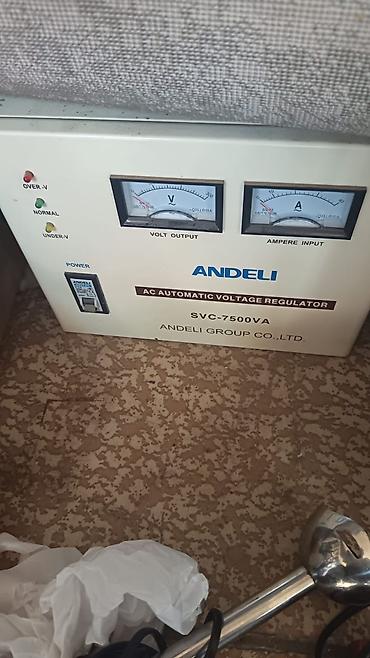 ANDELI SVC-7500VA – AC Avtomatik Gərginlik Tənzimləyicisi - lalafo.az -da ANDELI SVC-7500VA – AC Avtomatik Gərginlik Tənzimləyicisi -