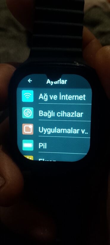 Smart saatlar: İşlənmiş, Smart saat, Smart, Sensor ekran, rəng - Qara -da lalafo.az — 17 Smart saatlar: İşlənmiş, Smart saat, Smart, Sensor ekran, rəng - Qara — 17