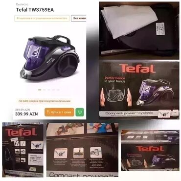 Gəzinti arabaları: Tozsoran Tefal, Quru təmizləmə