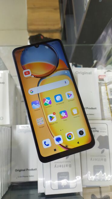 Redmi: Redmi, Redmi 13C, Б/у, 256 ГБ, цвет - Серый, 2 SIM