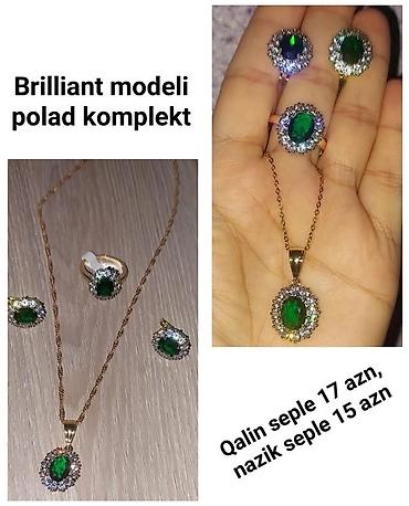 Bijuteriya dəstləri: Zərgərlik aksesuarları seçimi - Xupinq qolbaq: Rus qızılına bənzəyən — 32