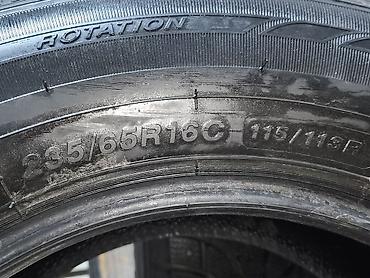 Шиналар: Шиналар 235 / 65 / R 16, Winter stud, Колдонулган, Комплект, Жеңил коммерциялык транспорт (C/LT), Кытай, RoadX — 2