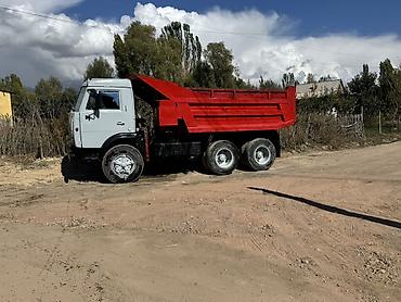 услуги камаз сокулук: Самосвал КамАЗ 6x4 - Колесная формула: 6x4, двойные задние оси - — 4