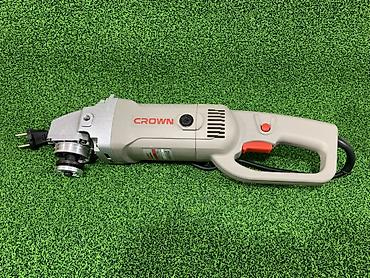 Угловая шлифовальная машина CROWN Professional CT13034. Сетевая УШМ