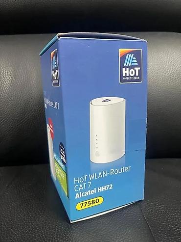 Modemi, ruteri i mrežni uređaji: Alcatel HoT WLAN Router CAT 7 (model HH72) - 4G LTE CAT 7 ruter za — 8