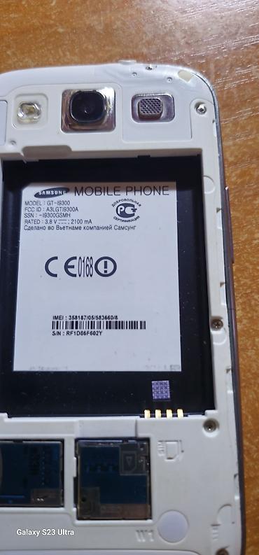 note 3: Samsung I9300 Galaxy S3, Б/у, 16 ГБ, цвет - Белый, 1 SIM — 3