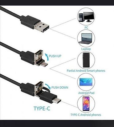 Ostale kamere: Endoskop kamera INDUSTRIJSKA USB,C,mikro.kabl 10m5m — 4