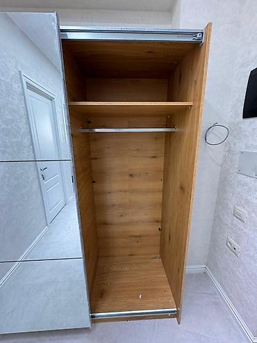 Dolablar: Yeni, 2 qapılı, Güzgülü, Qəhvəyi, Taxta, Kupe, Düz dolab — 2