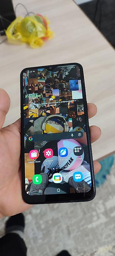 a 10 s: Samsung Galaxy A10s, Б/у, 32 ГБ, цвет - Черный, 2 SIM — 1