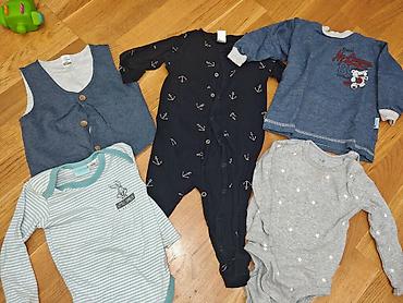 Paketi dečije odeće: Veliki paket garderobe za bebu/dečaka 74-80 Set obuhvata raznovrsne — 7