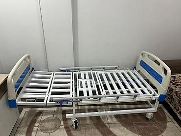 Медицинская мебель: Функциональная медицинская кровать с механической регулировкой - — 8