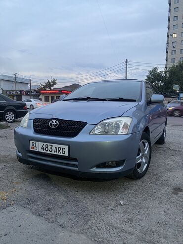 6 дыр: Toyota Corolla: 2003 г., 1.6 л, Автомат, Бензин, Хетчбек