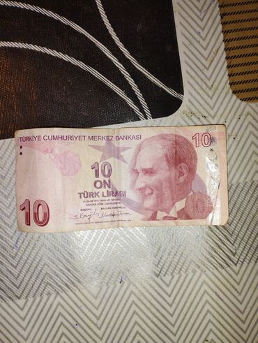informatika 10: 1970-ci ilin 10 Türk Lirası banknotu Satılır tam originaldır ideal