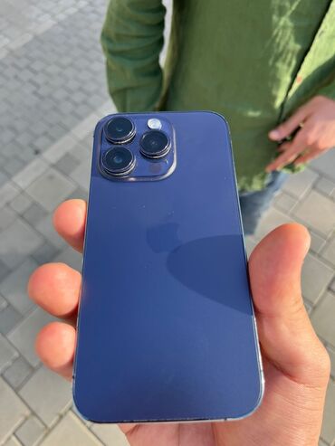 iphone 14 kaç manat: IPhone 14 Pro, 256 GB, Deep Purple, Barmaq izi, Face ID