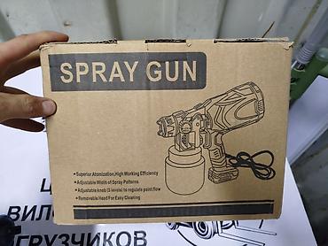апарат: Аккумуляторный краскопульт (SPRAY GUN) Описание: - Ручной — 5