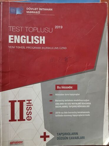 Искусство и коллекционирование: 2019-cu il buraxılış imtahanına hazırlıq üçün nəzərdə tutulmuş ingilis