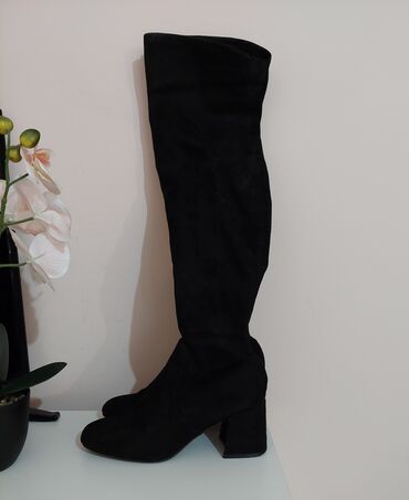 carapa cizme iznad kolena: High boots, Nine West, 38