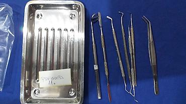Ostali medicinski proizvodi: Stomatološki pregled Tacna sa instrumentima za stomatološki pregled — 11