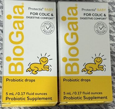 vita mama: BioGaia Protectis Baby probiotik damcıları, körpələrdə kolik və həzm