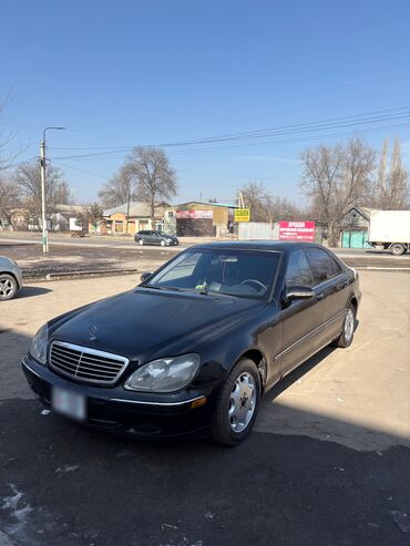 боковой грабил: Mercedes-Benz S-Class: 2001 г., 4.3 л, Автомат, Бензин, Седан
