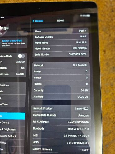 Tableti: Apple iPad A1567- sa sim karticom . Tablet sam testirao, ispravan je — 6