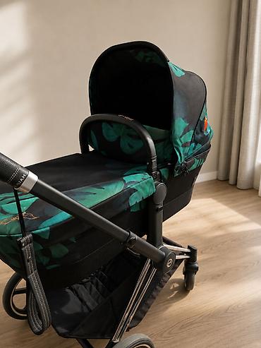 priam: Коляска, Cybex, цвет - Черный, Б/у, Платная доставка, Самовывоз — 3