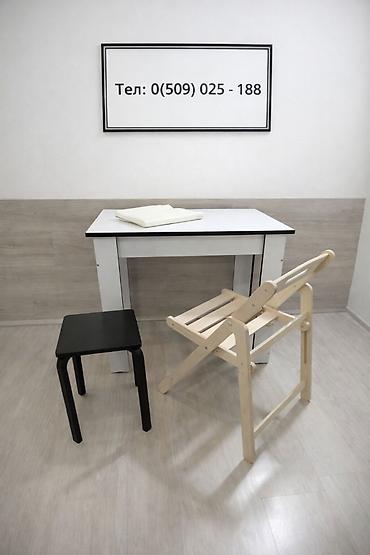 Туалетные столики: Стол 4000с стандарт Складной Икеа стул 2500с Таьурка табурет 1500с — 1