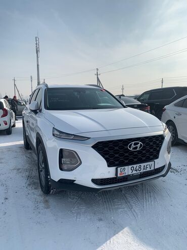 hyundai santa fe автомобили: Hyundai Santa Fe: 2018 г., 2 л, Автомат, Дизель, Внедорожник