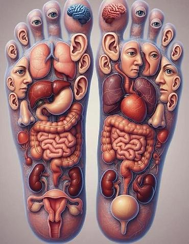 qanli əl şəkilləri: Tədris posterləri – İnsan anatomiya və refleksologiya + Türk dilləri — 2