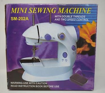 Tikiş maşınları: Mini Tikiş Maşını SM-202A 🧵 Mini Tikiş Maşını 👕 Paltar, pərdə, parça — 3