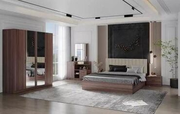 Yataq otağı dəstləri: 2 təknəfərlik çarpayı, Dolab, Komod, Termo, Rusiya, Yeni — 22