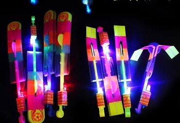 Оюнчуктар: LED вертолетик игрушки оптом и в розницу! 1шт - 60сом Оптом -