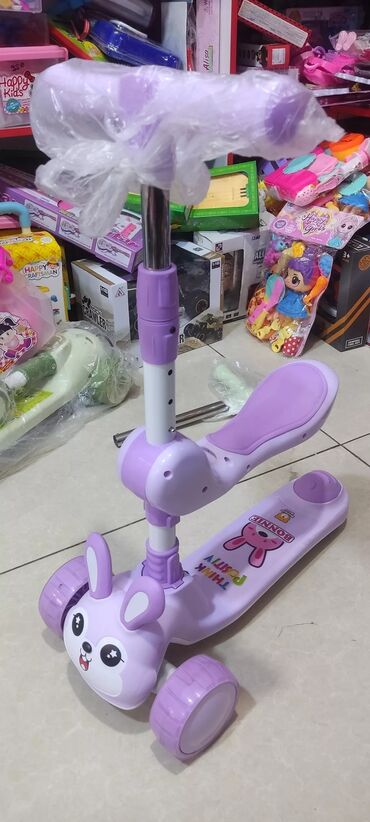 Детские самокаты: Детский самокат, Трёхколёсный, Новый — 5