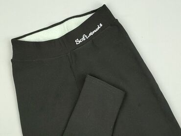 spodnie hello kitty piżama czarne: Black, Leggings Sports for women, size M (EU 38)