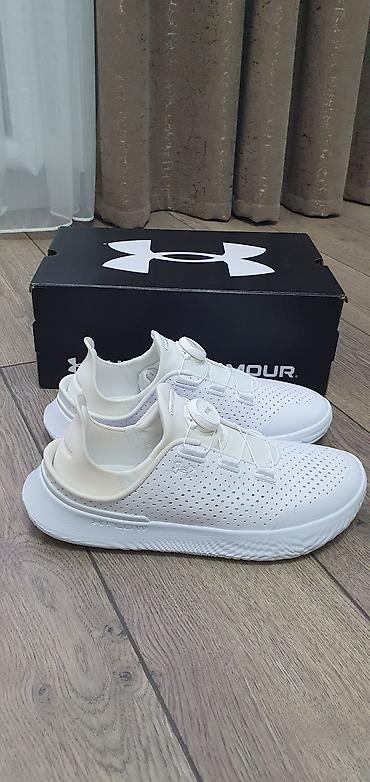 armour: Кроссовки, 38, 38.5, 39, Under Armour, Новый, цвет - Белый, Самовывоз, Платная доставка — 1