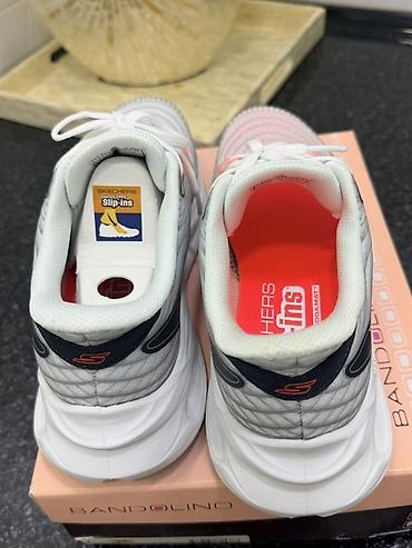 run: Кроссовки, 37.5, Skechers, Новый, цвет - Белый, Самовывоз — 4