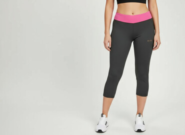 legginsy do ćwiczeń plus size: USA PRO, Leggings Sports for women, size M