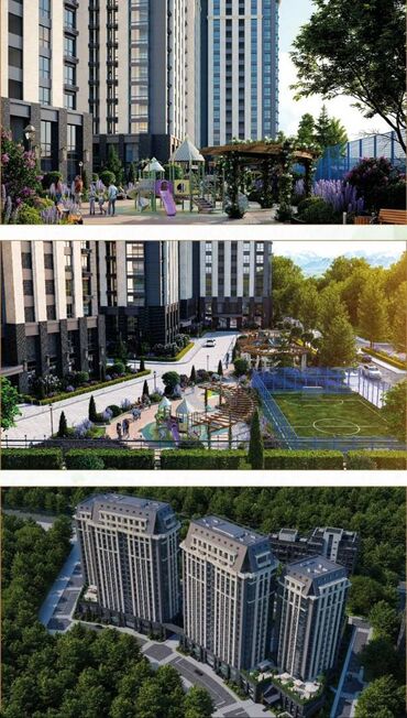 дом в городе кант: 4 комнаты, 116 м², Элитка, 6 этаж, ПСО (под самоотделку)