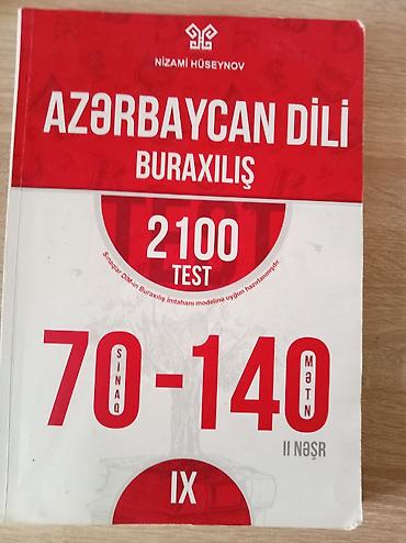 Məhsul: “Azərbaycan dili – Buraxılış” test toplusu Müəllif: Nizami lalafo.az -da Məhsul: “Azərbaycan dili – Buraxılış” test toplusu Müəllif: Nizami