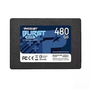 Hard diskovi, eksterni diskovi: Patriot Burst Elite 480 GB – 2.5" SATA III SSD - Kapacitet: 480 GB - — 1