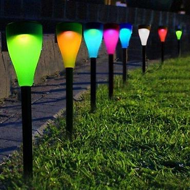 sadnice jagode: SOLARNE LAMPE U BOJI NOVE BASTENSKE LAMPE 6 KOM. AKCIJA | Cene nisu — 2