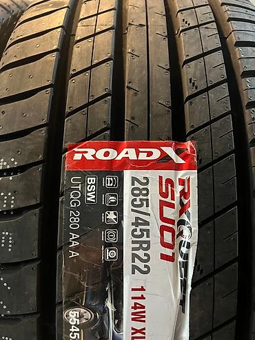 60000: Продаю летнюю китайскую шину. Размер 285/45R22. Фирма RodX made in — 2