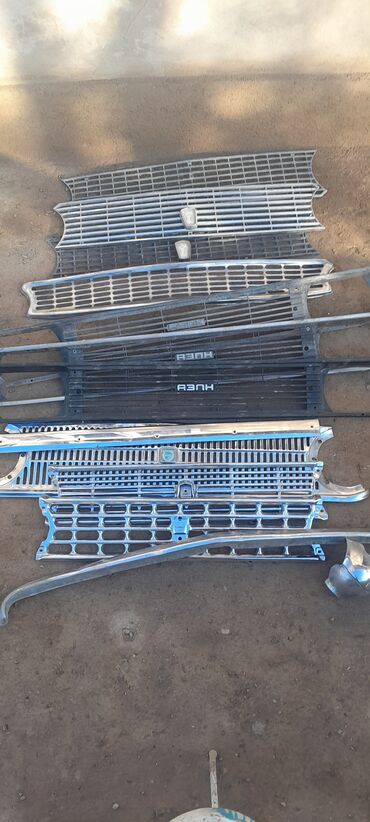 Решетки радиатора: Решетка радиатора Moskvich 1986 г., Оригинал — 8