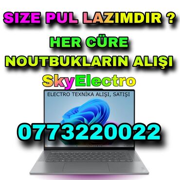 dell xps: ☝️ SİZƏ TƏCİLİ PUL LAZIM? 🚀 HƏR CÜRƏ NOUTBUKLARIN ALIŞI VƏ SATIŞI 💰