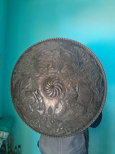 ucuz yolkalar: Böyük ölçülü dekorativ metal qalxan - Material: döymə metal — 1