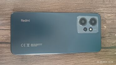 telfon zengleri: Redmi Note 12, 128 GB, rəng - Qara
