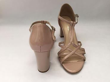 лабуьу: Босоножки, 37.5, 37, Alexander McQueen, Новый, цвет - Бежевый, Бесплатная доставка, Самовывоз — 9