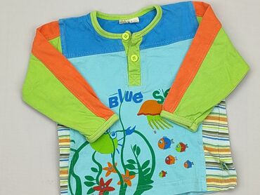 świecąca bluzka dla dzieci: Bluzka, 9-12 m, stan - Dobry