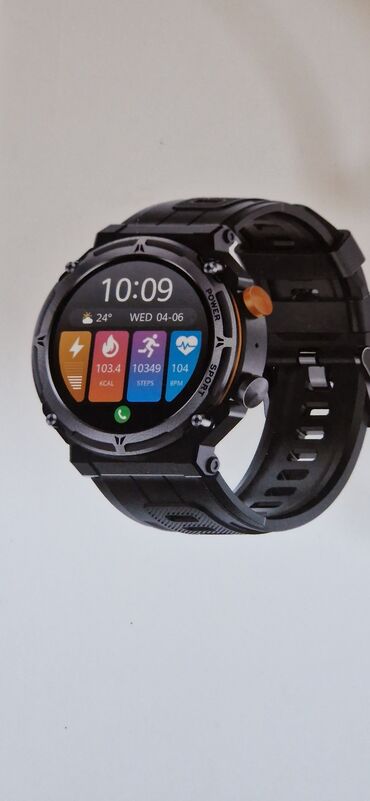 продажа холодильников бу: Yeni, Smart saat, Samsung, Sensor ekran, rəng - Qara
